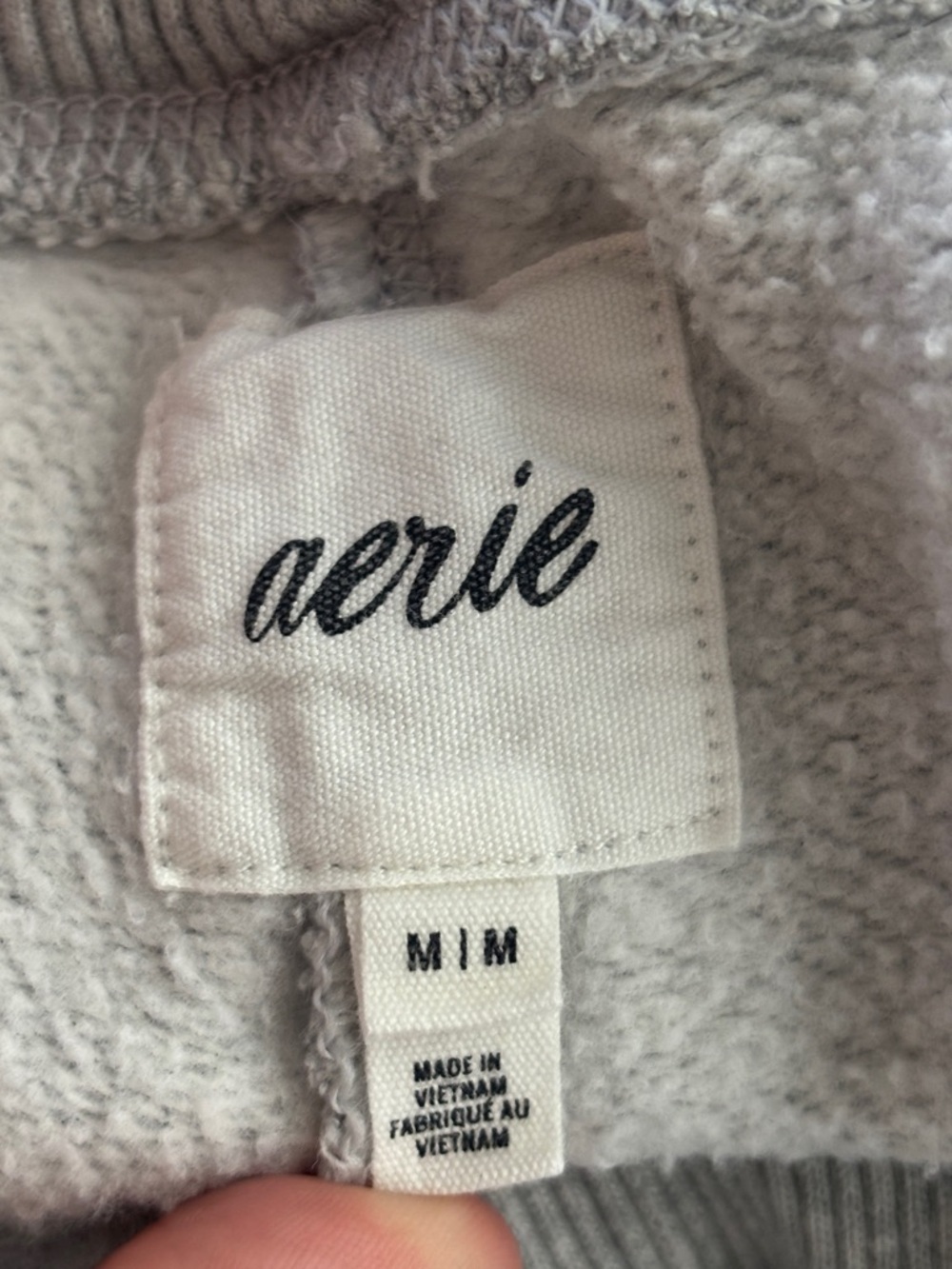 Aerie | Gray Jogger Sweatpants | Heather Gray | Cozy Lounge | Size M - Picture 3 of 5